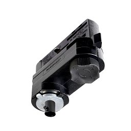 Obrázek pro produkt Deko-Light kolejnicový systém 3-fázový 230V D Line 3-fázový adaptér pro montáž svítidel vč. montážního příslušenství 220-240V AC/50-60Hz černá RAL 9011 84 mm - LIGHT IMPRESSIONS