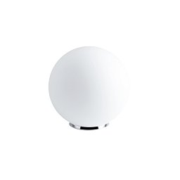 Obrázek pro produkt BIANCA 3 stolní skleněná lampa chrom / bílá IP40 60W E27 (původní kód OS 50540) - OSMONT