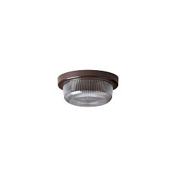 Obrázek pro produkt ELEKTRA 3 L stropní/nástěnné průmyslové plastové svítidlo hnědá / bílá IP54 4000 K 8W LED (původní kód OS 57743) - OSMONT