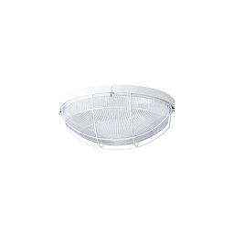 Obrázek pro produkt ELEKTRA 5 stropní/nástěnné průmyslové plastové svítidlo bílá / čirá IP65 60W E27 HF (původní kód OS 46134) - OSMONT