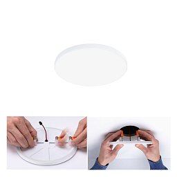 Obrázek pro produkt VariFit LED vestavné svítidlo Veluna Edge IP44 kruhové 120mm 4000K bílá - PAULMANN