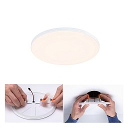 Obrázek pro produkt VariFit LED vestavné svítidlo Veluna Edge IP44 kruhové 160mm 3000K bílá stmívatelné - PAULMANN