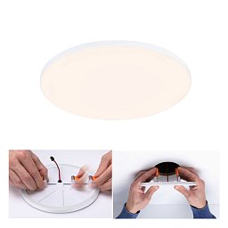 Obrázek pro produkt VariFit LED vestavné svítidlo Veluna Edge IP44 kruhové 200mm 3000K bílá stmívatelné - PAULMANN