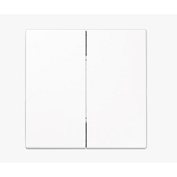 Vypínač 2-tlačítko (4 kanály) Bluetooth Low Energy - LS990 - JUNG Obrázek pro produkt Vypínač 2-tlačítko (4 kanály) Bluetooth Low Energy - LS990 - JUNG