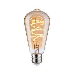 Obrázek pro produkt Vintage Edition LED žárovka E27 230V 4,8W 1800K zlatá - PAULMANN