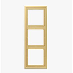 Obrázek pro produkt Rámeček 3-násobný LSZ ME 983 BF C mosaz - JUNG