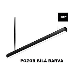 Závěsné svítidlo LINGGO bílé 24W (down) + 6W (up) 2700K 1144mm Ø60mm - BPM ENGINEERING Obrázek pro produkt Závěsné svítidlo LINGGO bílé 24W (down) + 6W (up) 2700K 1144mm Ø60mm - BPM ENGINEERING