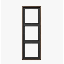 Obrázek pro produkt Rámeček 3-násobný mosaz antik ME 2983 AT - JUNG