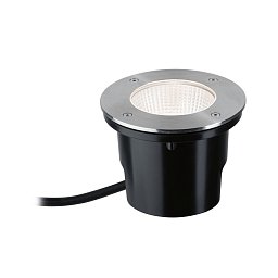 Obrázek pro produkt LED zemní svítidlo Durea IP67 kruhové 153mm 3000K 8W 230V ocel kov - PAULMANN