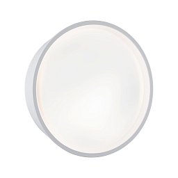 Obrázek pro produkt LED venkovní nástěnné svítidlo Platomo IP44 kruhové 180mm 3000K 14,5W 230V bílá umělá hmota - PAULMANN