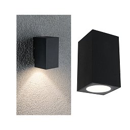 Obrázek pro produkt LED venkovní nástěnné svítidlo Flame neláká hmyz IP44 hranaté 58x103mm 2200K 4W 230V 75° bílá kov - PAULMANN