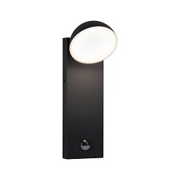Obrázek pro produkt LED venkovní nástěnné svítidlo Puka IP44 kruhové 110x125mm 3000K 8,5W 230V antracit hliník - PAULMANN