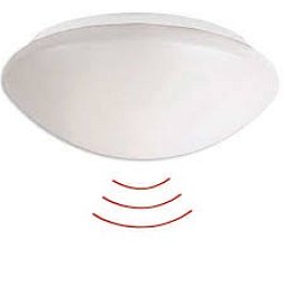 Obrázek pro produkt Svítidlo HF-L1 s skleněným krytem a pohybovým senzorem (dříve 94406,94407) - BEG