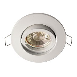 Obrázek pro produkt Deko-Light stropní vestavné svítidlo Alioth 2 kulaté 12V AC/DC GU5.3 / MR16 1x max. 35,00 W bílá RAL 9003