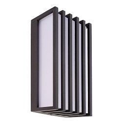 Obrázek pro produkt Deko-Light nástěnné přisazené svítidlo Grumium hranaté CCT IV 220-240V AC/50-60Hz 10,00 W 3000/4000 K 300 lm 100 mm tmavěšedá