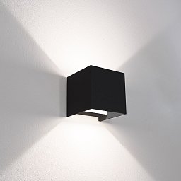 Obrázek pro produkt Venkovní svítidlo APPLIQUE LED UPDOWN QUADRATO NERO 10W 2700-4000-6500K 800lm IP65 - CENTURY