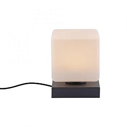 Obrázek pro produkt DADOA LED stolní lampa, antracit, tvar kostky, dotykový stmívač, nadčasový design 3000K - PAUL NEUHAUS