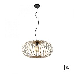 Obrázek pro produkt RACOON LED závěsné svítidlo přírodní dřevo 1 ramenné ellipsenförmig Hängežárovka - LEUCHTEN DIREKT / JUST LIGHT