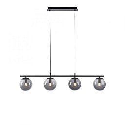 Obrázek pro produkt BIG WIDOW LED stropní svítidlo, černá, jednoduché, nadčasové, 4 ramenné stropní svítidlo - LEUCHTEN DIREKT / JUST LIGHT