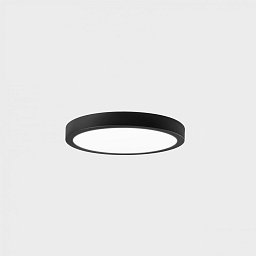 Obrázek pro produkt DISC SLIM stropní svítidlo černá 18W 3000K PUSH - KOHL-Lighting