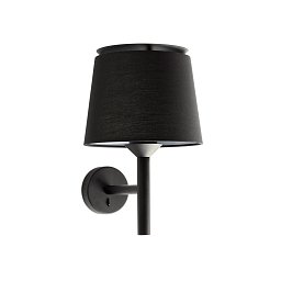 Obrázek pro produkt SAVOY nástěnná lampa, černá - FARO