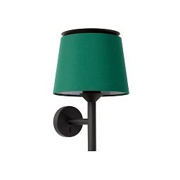 Obrázek pro produkt SAVOY nástěnná lampa, černá/zelená - FARO