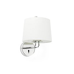 Obrázek pro produkt MONTREAL nástěnná lampa, chrom/bílá - FARO