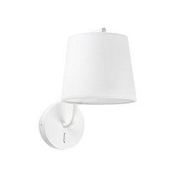 Obrázek pro produkt BERNI nástěnná lampa, bílá - FARO