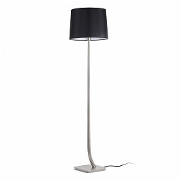 Obrázek pro produkt REM matný nikl/černá stojací lampa - FARO