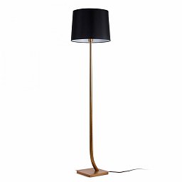 Obrázek pro produkt REM bronzová/černá stojací lampa - FARO