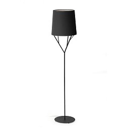 Obrázek pro produkt TREE černá stojací lampa 60W - FARO
