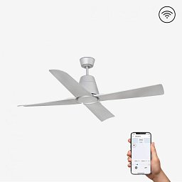 TYPHOON, šedá, stropní ventilátor s DC motorem SMART - FARO Obrázek pro produkt TYPHOON, šedá, stropní ventilátor s DC motorem SMART - FARO