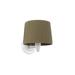 Obrázek pro produkt SAMBA bílá/skládaná zelená nástěnná lampa - FARO