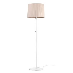 Obrázek pro produkt SAMBA bílá/skládaná béžová stojací lampa - FARO