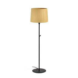 Obrázek pro produkt SAMBA černá/skládaná žlutá stojací lampa - FARO
