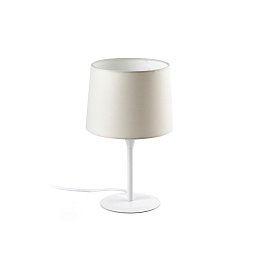 Obrázek pro produkt CONGA S bílá/béžová stolní lampa - FARO