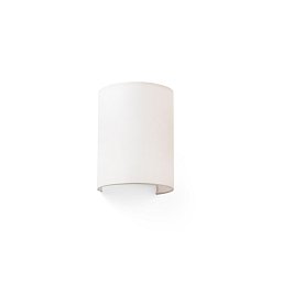 Obrázek pro produkt COTTON R kruhová nástěnná lampa, béžová, vertikální - FARO
