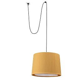 Obrázek pro produkt SAMBA závěsné svítidlo, černá/žlutá, se zástrčkou - FARO