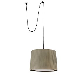 Obrázek pro produkt SAMBA závěsné svítidlo, černá/zelená, se zástrčkou - FARO