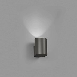 Obrázek pro produkt THON 1L LED nástěnná lampa, šedá - FARO