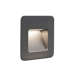 Obrázek pro produkt NASE SQ zapuštěné svítidlo do zdi, tmavě šedá - FARO