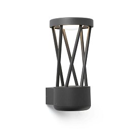 Obrázek pro produkt TWIST nástěnná lampa, tmavě šedá - FARO