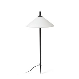 Obrázek pro produkt SAIGON šedá/bílá lampa se zápichem 1M R55 - FARO