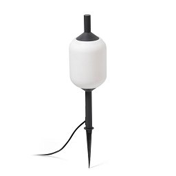 Obrázek pro produkt SAIGON šedá/bílá lampa se zápichem 0,1M R17 - FARO