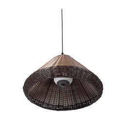 SAIGON šedá/hnědá, závěsné svítidlo W70 - FARO Obrázek pro produkt SAIGON šedá/hnědá, závěsné svítidlo W70 - FARO