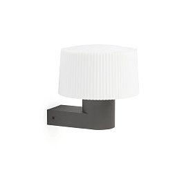 Obrázek pro produkt MUFFIN nástěnná lampa, tmavě šedá - FARO
