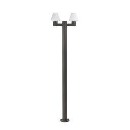 Obrázek pro produkt MISTU sloupková lampa, tmavě šedá, 2XE27 - FARO