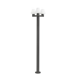 Obrázek pro produkt MISTU sloupková lampa, tmavě šedá, 3XE27 - FARO