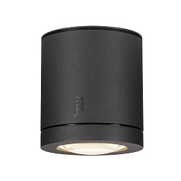 Obrázek pro produkt ENOLA OCULUS CL stropní přisazené svítidlo antracit 11 W 1000/1100 lm 3000/4000 K CRI90 100° - BIG WHITE (SLV)