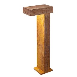 Obrázek pro produkt RUSTY® PATHLIGHT 70 LED venkovní stojací svítidlo, rezavě zbarvené, IP55, 3000K - BIG WHITE (SLV)